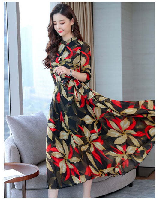 Elegant Digital Printed Crepe Maxi – Full Flare | Stylish & Comfortable
1412