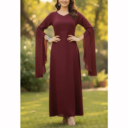 Elegant Flow Plum Grace Maxi AX-130