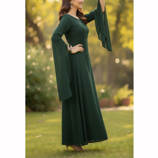 Elegant Flow Plum Grace Maxi AX-130