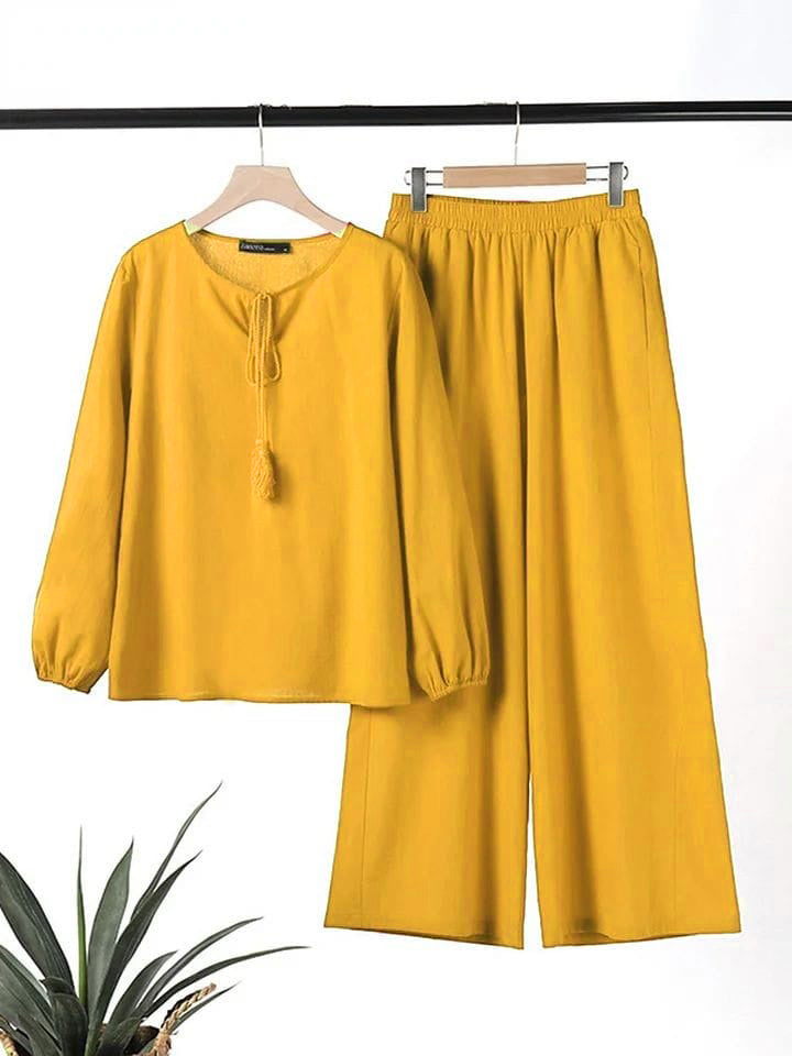 Solid Co-ords Set TF-15