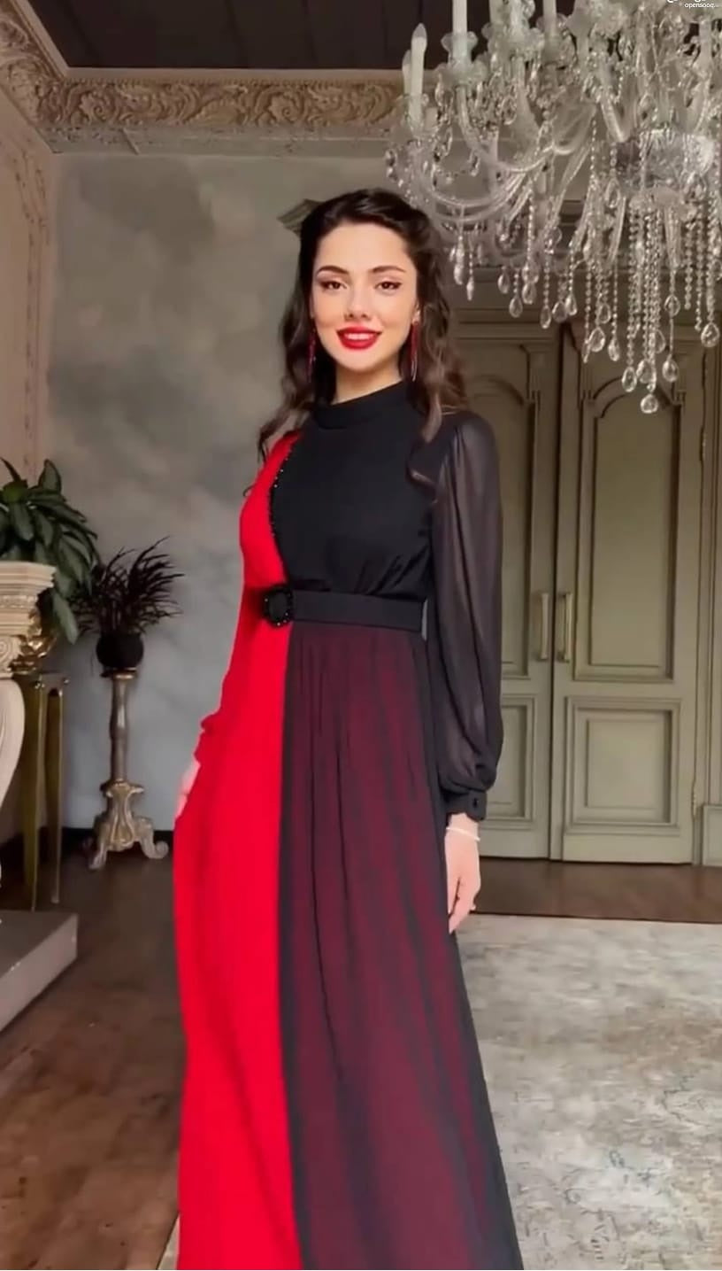 Women's Solid Color Plain Maxi Dress AX-201