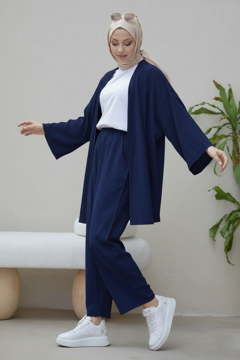 Classy Co-Ord Set for Women – Trouser & Long Shrug