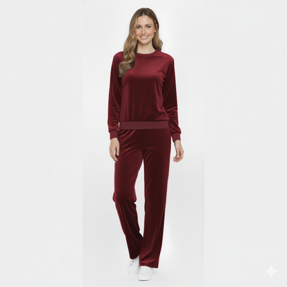 Premium Velvet Tracksuit | Soft, Stylish & Comfortable Loungewear Set