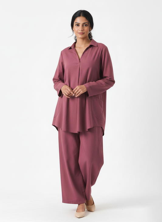 Solid Co-ords Set TF-20