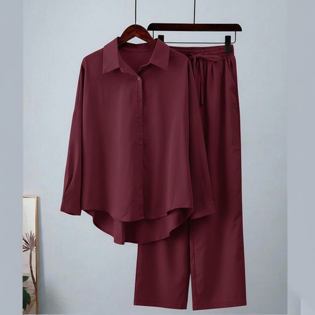 Solid Co-ords Set TF-32