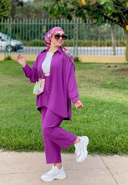 Solid Co-ords Set TF-33