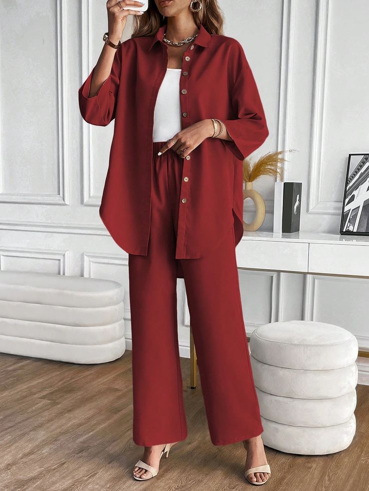 Solid Co-ords Set TF-33