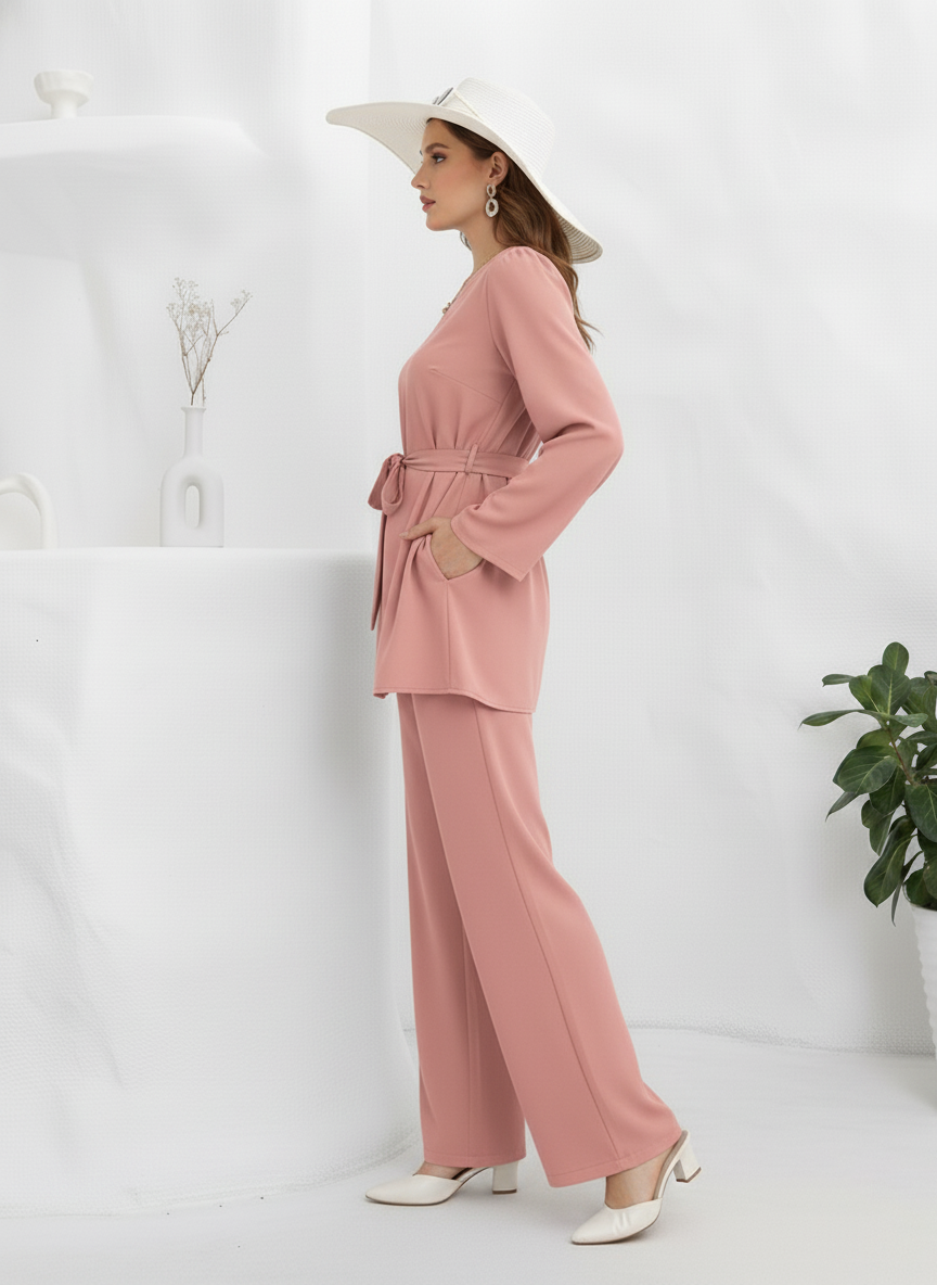 Solid Co-ords Set TF-27