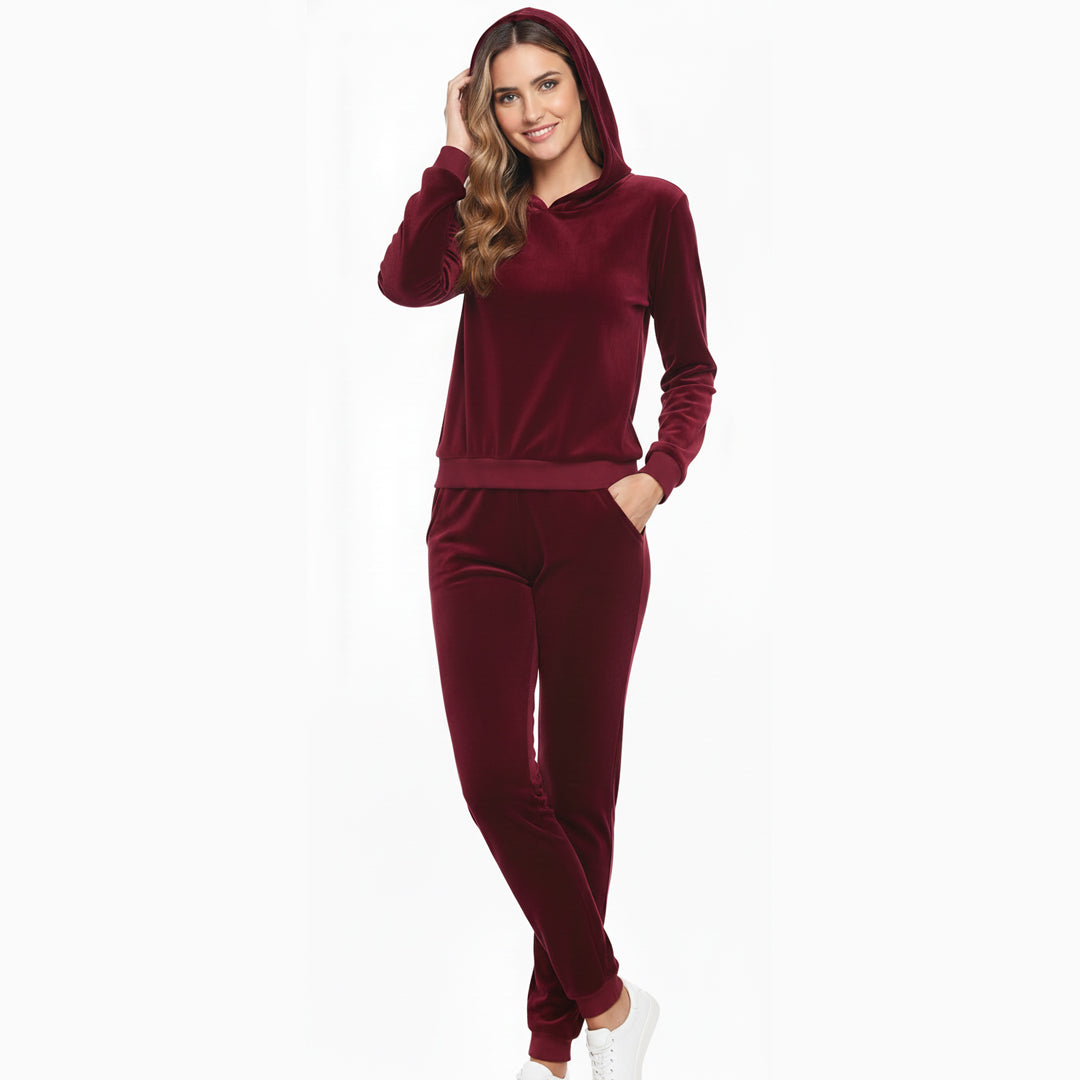 Premium Velvet Tracksuit | Soft, Stylish & Comfortable Loungewear Set