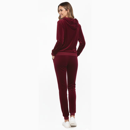 Premium Velvet Tracksuit | Soft, Stylish & Comfortable Loungewear Set